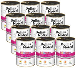 Dolina Noteci Dolina Noteci Premium Junior gazdag pulykaszívekben 12x400g