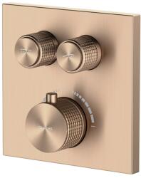 Oltens Onega kád és zuhany csaptelep süllyesztett z termosztáttal réz csiszolt 34602610 (34602610)