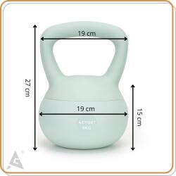 Springos Act0064 PUHA KETTLEBELL 6 KG (ACT0064)