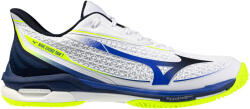 Mizuno Încălțăminte de tenis pentru bărbați Wave Exceed Tour 7 AC White/Dazzling Blue/Lightning EUR 42, 5
