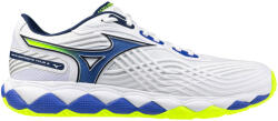 Mizuno Încălțăminte de tenis pentru bărbați Wave Enforce Tour 2 AC White/Dazzling Blue/Lightning EUR 44, 5