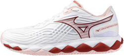 Mizuno Încălțăminte de tenis pentru femei Wave Enforce Tour 2 Clay W White/Pinkesque/Barbados Cherry EUR 40, 5