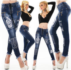 EmonaMall Дамски дънки EmonaMall - Модел W50011 (W50011-RULL103-30)