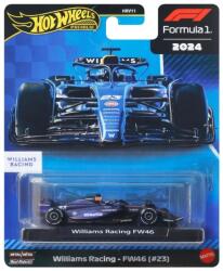Mattel Masinuta metalica de curse, Hot Wheels, Formula 1, Williams Racing FW46 (#23), JBM15