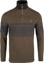 Jack Pyke Contrast vékony pulóver fél cipzárral, zöld L (JSWSHZCONL)