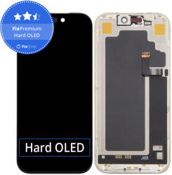 Apple Ecran Hard OLED pentru iPhone 17 Pro, Sticlă tactilă cu ramă, FixPremium