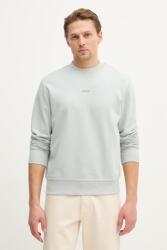 BOSS Orange pamut melegítőfelső WeSmallcrew - szürke M