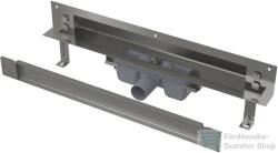 Alcadrain APZ5 SPA-TWIN lefolyó rendszer a falba építéshez, burkolható fedlap, 850 mm APZ5-TWIN-850 (APZ5-TWIN-850)