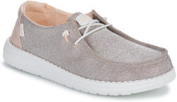 HEYDUDE Pantofi Slip on Femei Wendy Metallic Sparkle HEYDUDE Argintiu 39