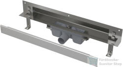 Alcadrain APZ5 SPA Lefolyó rendszer a falba építéshez, fedlap rozsdamentes-fényes, 1050 mm APZ5-EDEN-1050 (APZ5-EDEN-1050)