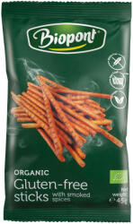 Biopont bio gluténmentes sóspálcika smoky 45 g - vitalora