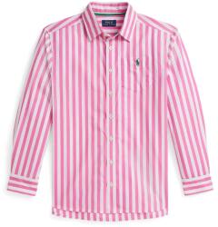 Ralph Lauren gyerek ing pamutból - rózsaszín 140-142 - answear - 40 990 Ft