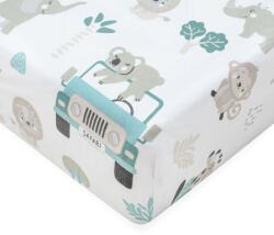 New Baby Pamut lepedő 120x60 - Safari