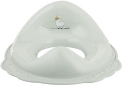 MALTEX WC Szűkítő Fogantyúkkal Minimal Láma Sage Green - Biztonságos WC-redukció Gyerekeknek, Biliről WC-re Szoktatáshoz