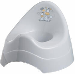 MALTEX Zebra Bili Szürke - Stabil Csúszásmentes Kialakítás, Kényelmes Gyerek WC-Használathoz
