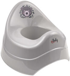 MALTEX The Nature Buddies Medve Bili Grey - Kényelmes és Barátságos Bababili Bilire Szoktatáshoz, Stabil Kialakítással