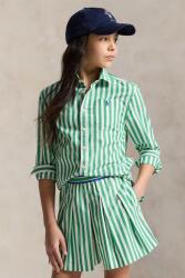 Ralph Lauren gyerek ing pamutból - zöld 155-159