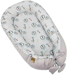 EKO prémium PAMUT babafészek - Oroszlán mintával