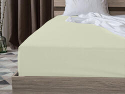  Jersey gumis lepedő világoskrém 90 x 200 cm