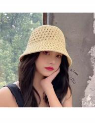 Shein Bézs Áttört Bucket Kalap (606741)