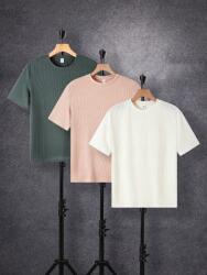 Shein Színes Texturált Póló 3PACK (13L)