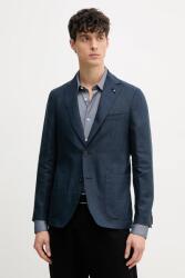 Tommy Hilfiger len blézer - sötétkék 56
