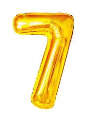 Go Party Go-Party Fólia lufi BCF-955-7 arany szám 7 32