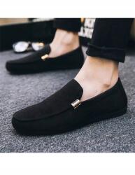 Shein Fekete Papucs Arany Díszítéssel (40, 5) (608358)