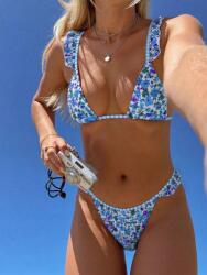 Shein Fehér Fürdő Bikini Virágok (M) (607032)