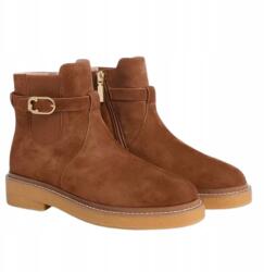 Coccinelle C-saddle velúrbőr bakancs konyak színben 39-es (E4 T7B 42 01 01)