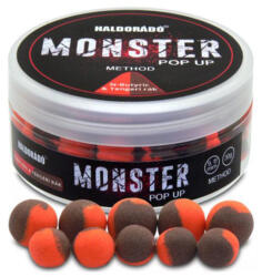 Haldorádó Monster Method pop up, 9, 11 mm, Vajsav & Tengeri Rák, barna-narancs, 30 g (HD26928)