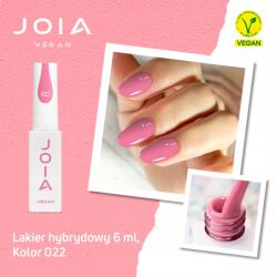 JOIA vegan Hibrid körömlakk Joia vegan 022 Rózsaszín 6 ml