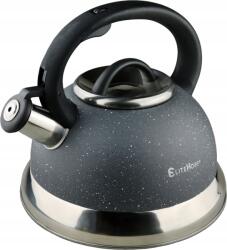 Elitehoff Vízforraló síppal Acél márvány indukciós gáz 3L EliteHoff (5040)