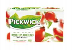 Pickwick Gyógytea, 20x2, 5 g, Pickwick , csipkebogyó és hibiszkusz