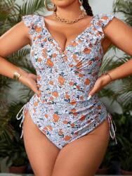 Shein Fehér Egyrészes Fürdőruha (2XL) (606567)