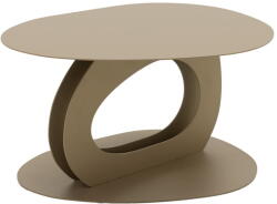 Spinder Design Bézs fém dohányzóasztal 55x66 cm Tonda - Spinder Design