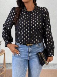 Shein Fekete Mintás Ing (3XL) (607970)