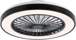 Rábalux Dalfon 2 fekete-fehér LED mennyezeti ventilátoros lámpa (RAB-71336) LED 1 izzós IP20