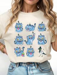 Shein Sárga Nyomott Mintás Póló (2XL) (605416)