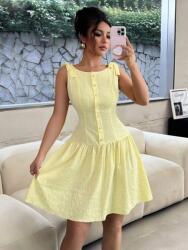 Shein Sárga Ruha Mintás (s) (605455)