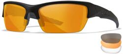 Wiley X® Ochelari sport Valor 2.5 Wiley X®, 3 lentile (Culoare: Negru, Lentile: Cristal + Gri fumuriu + Light Rust Portocaliu)
