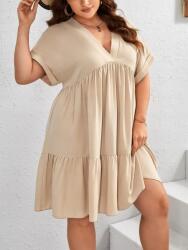 Shein Bézs Ruha V Neck (3XL) (606710)