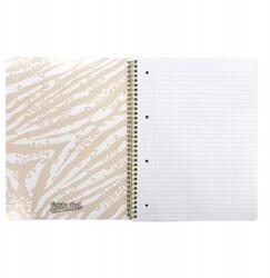  Spirálfüzet "Wild Jotta", vegyes minták, A4+, vonalas, 80 lap, Pukka Pa (9521(AST)-WLD)