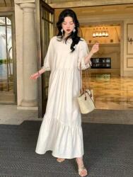 Dazy Bézs Ruha 3/4-ES Ujjú (M) (605338)