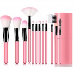 Profico Sminkes Ecsetek Nagy Készlet Professzionális Sminkes Ecsetek 12 db-os (PĘDZLE DO MAKIJAŻU DUŻY)