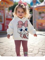 Shein Kétrészes Leggings Pulóver Szett (9-12M) (608564)