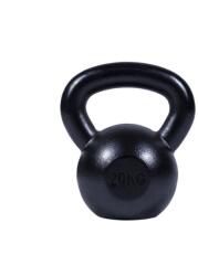 Gorilla Sports Kettlebell súlyzó öntöttvas 20 kg fekete (100338-00019-0025) - gorillasports