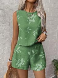Shein Zöld Nyári Mintás Szett (M) (606739)