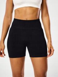 Shein Fekete Magas Derekú Rövidnadrág (M) (608380)