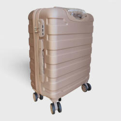 Leonardo Da Vinci Bőrönd 55 x 40 x 20 cm arany színű csendes kemény falú Wizzair Priority (le-7088-s-gold)